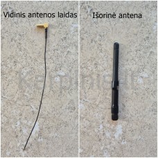 Assassin antenos laidas, išorinė antena