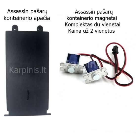 Assassin konteinerio sklendė, konteinerio elektromagnetai Assassin konteinerio sklendė, konteinerio elektromagnetai