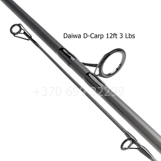 Daiwa D-Carp 12ft 366cm 3 Lbs karpinis kotas Daiwa D-Carp 12ft 366cm 3 Lbs karpinis kotas