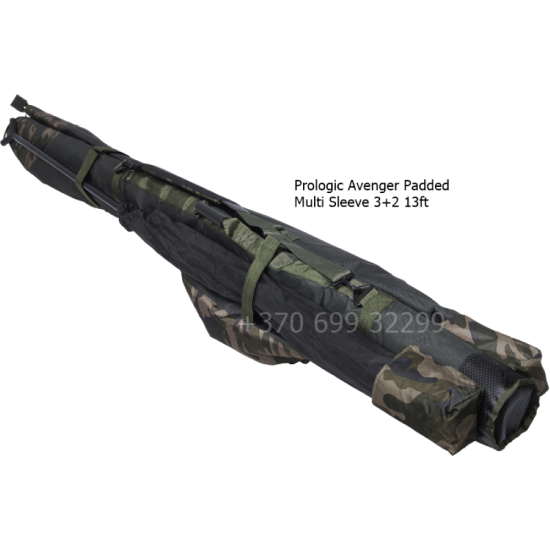 Prologic Avenger Padded Multi Sleeve 3+2 Rod 13ft dėklas kotams