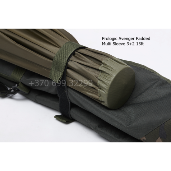 Prologic Avenger Padded Multi Sleeve 3+2 Rod 13ft dėklas kotams