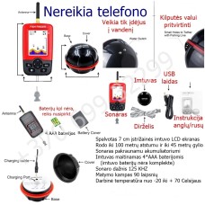 Flytec echolotas žuvų ieškiklis Flytec echolotas žuvų ieškiklis