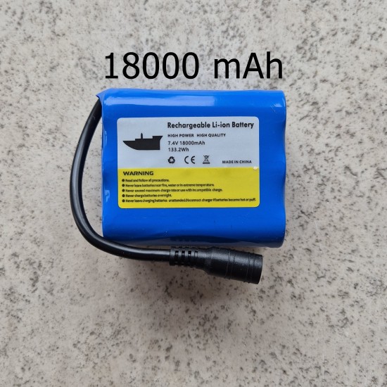 Flytec laivelio 18000 mAh baterija akumuliatorius Flytec laivelio 18000 mAh baterija akumuliatorius