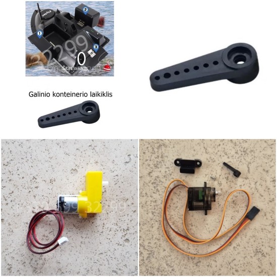 Flytec šoninio, galinio kontenerio variklis, laikiklis Flytec šoninio, galinio kontenerio variklis, laikiklis