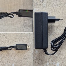 Flytec V080 ir V030 pakrovėjas 220V ir USB Flytec V080 ir V030 pakrovėjas 220V ir USB
