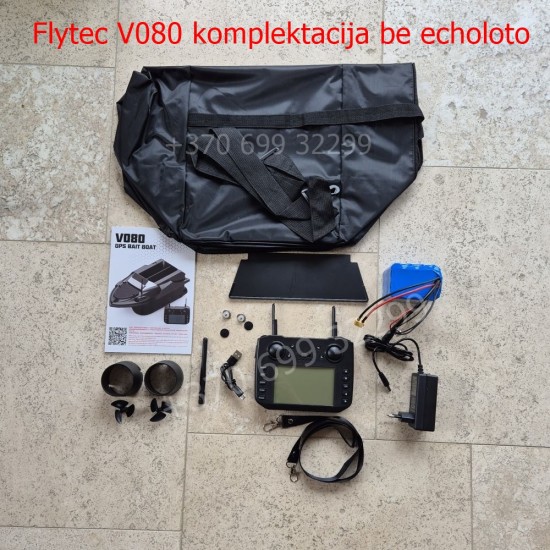 Atnaujintas modelis. Flytec V080 pašarų laivelis. 180 taškų GPS+ tašė. 20000 baterija Atnaujintas modelis. Flytec V080 pašarų laivelis. 180 taškų GPS+ tašė. 20000 baterija