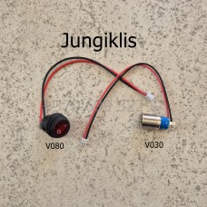 Flytec V080, V030 įjungimo mygtukas