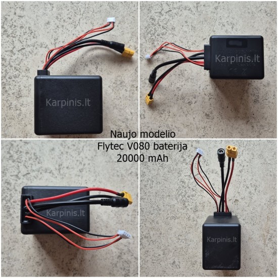 Atnaujintas modelis. Flytec V080 pašarų laivelis. 180 taškų GPS+ tašė. 20000 baterija Atnaujintas modelis. Flytec V080 pašarų laivelis. 180 taškų GPS+ tašė. 20000 baterija