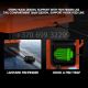 Flytec V802 Pro Orange pašarų laivelis su 160 taškų GPS. 12000mAh baterija