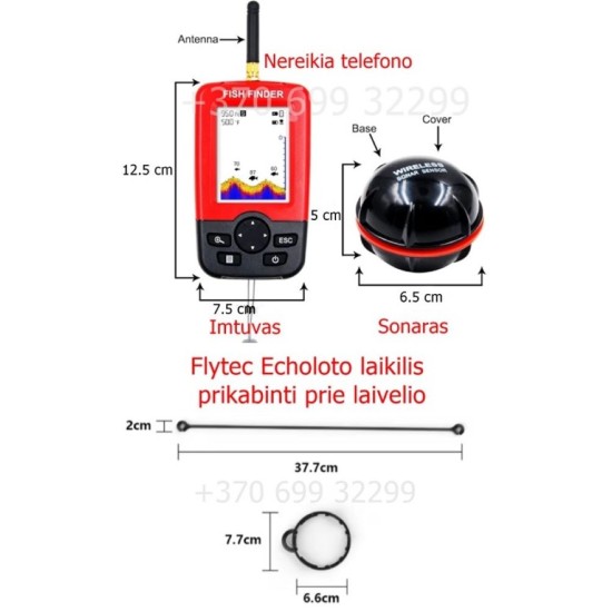 Flytec V803 GPS pašarų laivelis su GPS ir Echolotu. 12000mAh baterija Flytec V803 GPS pašarų laivelis su GPS ir Echolotu. 12000mAh baterija