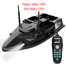 Flytec V803 GPS su 200 taškų GPS ir 12000mAh baterija