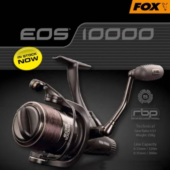 Fox Eos 10000 BR Baitrunner karpinė ritė Fox Eos 10000 BR Baitrunner karpinė ritė