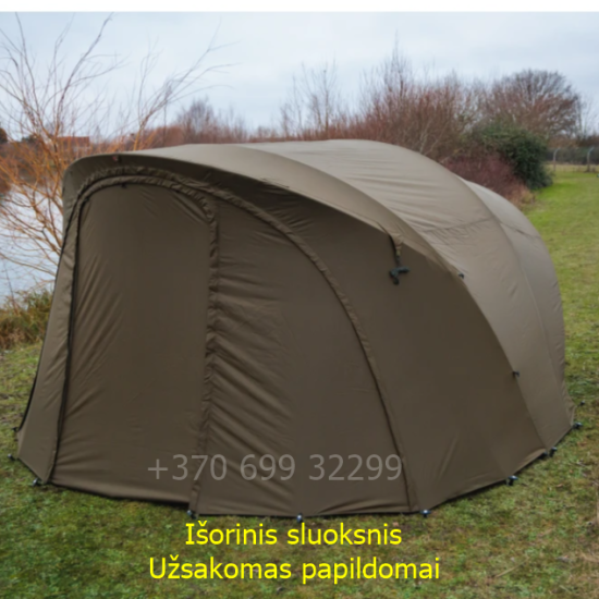 Fox Voyager 2 person bivvy 330 × 315 × 185 cm karpinė palapinė