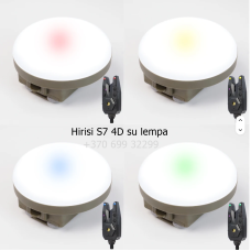 Kibimo indikatoriai signalizatoriai Hirisi S7 4D su kibimo lempa