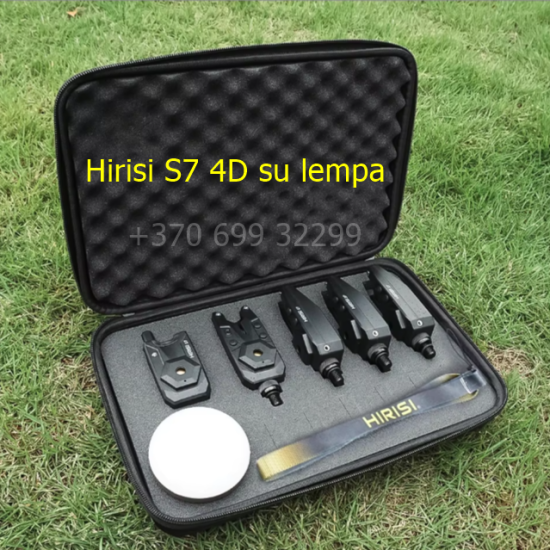 Kibimo indikatoriai signalizatoriai Hirisi S7 4D su kibimo lempa