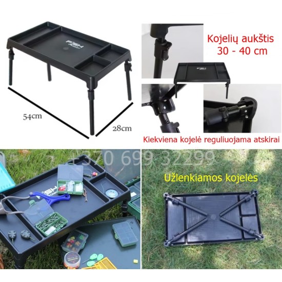 Karpinis staliukas 54 x 28 x 30-40 cm Karpinis staliukas 54 x 28 x 30-40 cm