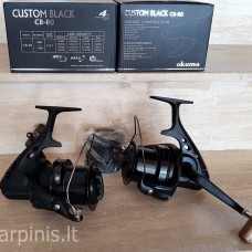 Okuma Custom Black CB 80 karpinės ritės Okuma Custom Black CB 80 karpinės ritės