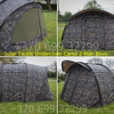 Solar Tackle Undercover Camo 2 man karpinė palapinė 320×300×170cm Solar Tackle Undercover Camo 2 man karpinė palapinė 320×300×170cm
