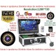 Povandeninė kamera 9 colių ekranas Full HD raiška DVR įrašymas 15 metrų ir 30 metrų laidas Povandeninė kamera 9 colių ekranas Full HD raiška DVR įrašymas 15 metrų ir 30 metrų laidas