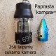Povandeninė 360 laipsnių sukama kamera 9 colių su 50 metrų laidu