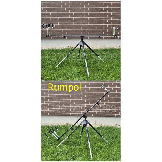 Rumpol karpinis stovas 2, 3 ir 4 meškerėms Rumpol karpinis stovas 2, 3 ir 4 meškerėms