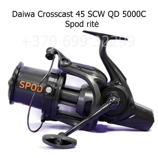 SPOD ritė Daiwa Crosscast 45 SCW QD 5000C SPOD SPOD ritė Daiwa Crosscast 45 SCW QD 5000C SPOD