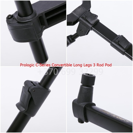 Prologic C-Series Convertible Long Legs 3 kotam karpinis stovas 
